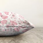 - Sonil-K10363-Gorsel-2 - Realhomes  Renkli Kelebek Motifli Dijital Baskılı Modern Raşel Kadife Yastık Kırlent Kılıfı Realhomes