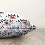 - Sonil-K10365-Gorsel-2 - Realhomes  Mistik Göz Motifli Dijital Baskılı Modern Raşel Kadife Yastık Kırlent Kılıfı Realhomes
