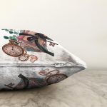 - Sonil-K10393-Gorsel-2 - Realhomes Retro Mektup Paketleri Özel Tasarım Dijital Baskılı Modern Raşel Kadife Yastık Kırlent Kılıfı Realhomes