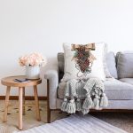 - Sonil-K10396-Gorsel-1 - Realhomes  Kurdeleli Kozalak Motifli Dijital Baskılı Dekoratif Raşel Kadife Yastık Kırlent Kılıfı Realhomes