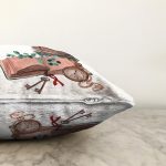 - Sonil-K10397-Gorsel-2 - Realhomes Özel Tasarım Kitap Temalı Dijital Baskılı Modern Raşel Kadife Yastık Kırlent Kılıfı Realhomes