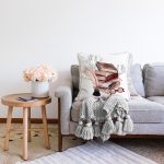 - Sonil-K10399-Gorsel-1 - Realhomes  Retro Defter & Tüylü Kalem Tasarımlı Dijital Baskılı Modern Raşel Kadife Yastık Kırlent Kılıfı Realhomes