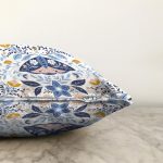 - Sonil-K10408-Gorsel-2 - Realhomes  Çiçekli Özel Tasarım Dijital Baskılı Dekoratif Raşel Kadife Yastık Kırlent Kılıfı Realhomes