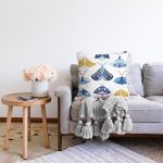 - Sonil-K10410-Gorsel-1 - Realhomes Renkli Kelebekler Özel Tasarım Dijital Baskılı Dekoratif Raşel Kadife Yastık Kırlent Kılıfı Realhomes