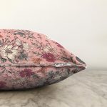 Papatya & Gül Tasarımlı Dijital Baskılı Dekoratif Raşel Kadife Yastık Kırlent Kılıfı Realhomes