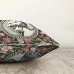 - Sonil-K10428-Gorsel-2 - Realhomes Renkli Gül & Portre Motifli Dijital Baskılı Dekoratif Raşel Kadife Yastık Kırlent Kılıfı Realhomes