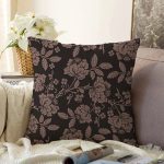 - Sonil-K10431-Gorsel - Realhomes Özel Tasarım Gül Tasarımlı Dijital Baskılı Modern Raşel Kadife Yastık Kırlent Kılıfı Realhomes