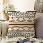 - Sonil-K10450-Gorsel - Realhomes  Krem Zemin Etnik Tasarımlı Dijital Baskılı Dekoratif Raşel Kadife Yastık Kırlent Kılıfı Realhomes
