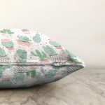 - Основные RGB - Realhomes Realhomes Küçük Kaktüs Motifli Özel Tasarım Dijital Baskılı Modern Raşel Kadife Yastık Kırlent Kılıfı Realhomes