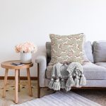 - Печать - Realhomes Realhomes Zıpzıp Tavşan Özel Tasarım Dijital Baskılı Modern Raşel Kadife Yastık Kırlent Kılıfı Realhomes