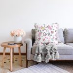 - Печать - Realhomes Realhomes Baby Motifli Özel Tasarım Dijital Baskılı Modern Raşel Kadife Yastık Kırlent Kılıfı Realhomes