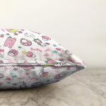 - Печать - Realhomes Realhomes Baby Motifli Özel Tasarım Dijital Baskılı Modern Raşel Kadife Yastık Kırlent Kılıfı Realhomes