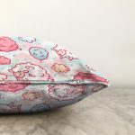 - Unicorn - Realhomes Realhomes Renkli Kuzucuk Özel Tasarım Dijital Baskılı Modern Raşel Kadife Yastık Kırlent Kılıfı Realhomes