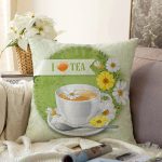 - Sonil-K111-Gorsel - Realhomes Çay Saati Temalı Dijital Baskılı Dekoratif Modern Raşel Kadife Yastık Kırlent Kılıfı Realhomes