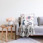 - Печать - Realhomes Realhomes Sevimli Hayvanlar Motifli Özel Tasarım Dijital Baskılı Modern Şönil Yastık Kırlent Kılıfı Realhomes