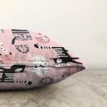 - Печать - Realhomes  Realhomes Sevimli Kediler Özel Tasarım Dijital Baskılı Modern Raşel Kadife Yastık Kırlent Kılıfı Realhomes