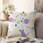 - tmp-1 - Realhomes Gökyüzü Temalı Bebek Desenli Dijital Baskılı Özel Tasarım Modern Raşel Kadife Yastık Kırlent Kılıfı Realhomes