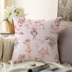 - Sonil-K1156-Gorsel - Realhomes Dans Eden Sevimli Hayvanlar Temalı Dijital Baskılı Özel Tasarım Modern Raşel Kadife Yastık Kırlent Kılıfı Realhomes