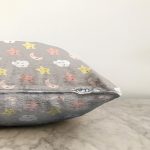 - Sonil-K1175-Gorsel-2 - Realhomes  Gri Zeminde Yıldız Ve Bulutlar Dijital Baskılı Özel Tasarım Modern Raşel Kadife Yastık Kırlent Kılıfı Realhomes