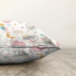 - Sonil-K1180-Gorsel-2 - Realhomes  Renkli Balonlar Ve Sevimli Tavşan Dijital Baskılı Özel Tasarım Modern Raşel Kadife Yastık Kırlent Kılıfı Realhomes