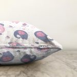 - Elephant with a baby elephant in a cute style. Sweet dream. Inscription. Vector. - Realhomes Pembe Fil Motifli Dijital Baskılı Özel Tasarım Modern Raşel Kadife Yastık Kırlent Kılıfı Realhomes