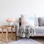 - Sonil-K1217-Gorsel-1 - Realhomes Sevimli Bulut Temalı Dijital Baskılı Özel Tasarım Modern Raşel Kadife Yastık Kırlent Kılıfı Realhomes