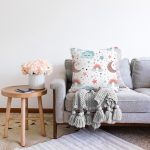 Uyku Odası Bulut Ve Ay Desenli Dijital Baskılı Özel Tasarım Modern Raşel Kadife Yastık Kırlent Kılıfı Realhomes