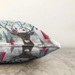 - Sonil-K124-Gorsel-2 - Realhomes  Yılbaşı Temalı Dijital Baskılı Dekoratif Modern Raşel Kadife Yastık Kırlent Kılıfı Realhomes