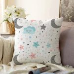 - Sonil-K1245-Gorsel - Realhomes Uyku Odası Temalı Dijital Baskılı Özel Tasarım Modern Şönil Yastık Kırlent Kılıfı Realhomes