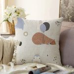 Sevimli Orman Hayvanları Temalı Dijital Baskılı Özel Tasarım Modern Raşel Kadife Yastık Kırlent Kılıfı Realhomes