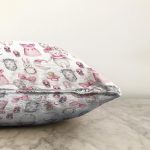 - Sonil-K1256-Gorsel-2 - Realhomes Sevimli Bebek Tavşan Motifli Dijital Baskılı Özel Tasarım Modern Raşel Kadife Yastık Kırlent Kılıfı Realhomes