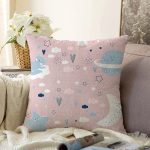 - Web - Realhomes Uyku Odası Temalı Dijital Baskılı Özel Tasarım Modern Raşel Kadife Yastık Kırlent Kılıfı Realhomes