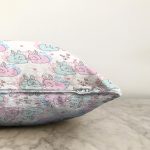 - Sonil-K1259-Gorsel-2 - Realhomes  Sevimli Pembe Mavi Tavşan Desenli Dijital Baskılı Özel Tasarım Modern Raşel Kadife Yastık Kırlent Kılıfı Realhomes