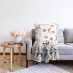 - Sonil-K1282-Gorsel-1 - Realhomes Sevimli Unicorn Temalı Dijital Baskılı Özel Tasarım Modern Raşel Kadife Yastık Kırlent Kılıfı Realhomes