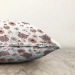 - Sonil-K1308-Gorsel-2 - Realhomes Çiçek Ve Koyun Motifli Dijital Baskılı Özel Tasarım Modern Şönil Yastık Kırlent Kılıfı Realhomes