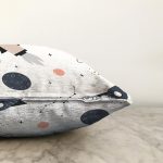 - Mobile - Realhomes Gezegen Roket Ve Uzay Temalı Dijital Baskılı Özel Tasarım Modern Şönil Yastık Kırlent Kılıfı Realhomes