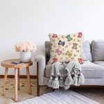 Sevimli Rengarenk Ayıcık Motifli Dijital Baskılı Özel Tasarım Modern Raşel Kadife Yastık Kırlent Kılıfı Realhomes