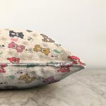 Sevimli Rengarenk Ayıcık Motifli Dijital Baskılı Özel Tasarım Modern Raşel Kadife Yastık Kırlent Kılıfı Realhomes