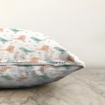 Kuş Ve Kalp Motifli Dijital Baskılı Özel Tasarım Modern Raşel Kadife Yastık Kırlent Kılıfı Realhomes