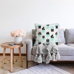 - Sonil-K1362-Gorsel-1 - Realhomes Kaktüs Motifli Dijital Baskılı Özel Tasarım Modern Raşel Kadife Yastık Kırlent Kılıfı Realhomes