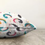 - Sonil-K1371-Gorsel-2 - Realhomes  Unicorn Motifli Dijital Baskılı Özel Tasarım Modern Raşel Kadife Yastık Kırlent Kılıfı Realhomes