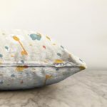 Fil Ve Zürafa Desenli Dijital Baskılı Özel Tasarım Modern Raşel Kadife Yastık Kırlent Kılıfı Realhomes