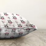 - Sonil-K1422-Gorsel-2 - Realhomes  Pembe Bardak İçinde Panda Motifli Dijital Baskılı Özel Tasarım Modern Raşel Kadife Yastık Kırlent Kılıfı Realhomes