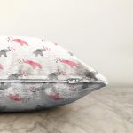 - Sonil-K1431-Gorsel-2 - Realhomes Pembe Gri Fil Desenli Dijital Baskılı Özel Tasarım Modern Raşel Kadife Yastık Kırlent Kılıfı Realhomes