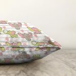 Sevimli Fil Motifli Dijital Baskılı Özel Tasarım Modern Raşel Kadife Yastık Kırlent Kılıfı Realhomes