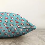 - все пингвины - Realhomes  Atkı Ve Bereli Penguen Temalı Dijital Baskılı Özel Tasarım Modern Raşel Kadife Yastık Kırlent Kılıfı Realhomes