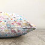 Kelebek Ve Kuş Desenli Dijital Baskılı Özel Tasarım Modern Raşel Kadife Yastık Kırlent Kılıfı Realhomes