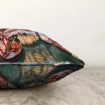 Venedik Motifli Dijital Baskılı Dekoratif Modern Raşel Kadife Yastık Kırlent Kılıfı Realhomes