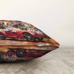 - Sonil-K1565-Gorsel-2 - Realhomes  Retro Yarış Temalı Dijital Baskılı Dekoratif Modern Raşel Kadife Yastık Kırlent Kılıfı Realhomes