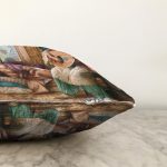 - Sonil-K1568-Gorsel-2 - Realhomes  Osmanlı Temalı Yağlı Boya Dijital Baskılı Dekoratif Modern Raşel Kadife Yastık Kırlent Kılıfı Realhomes